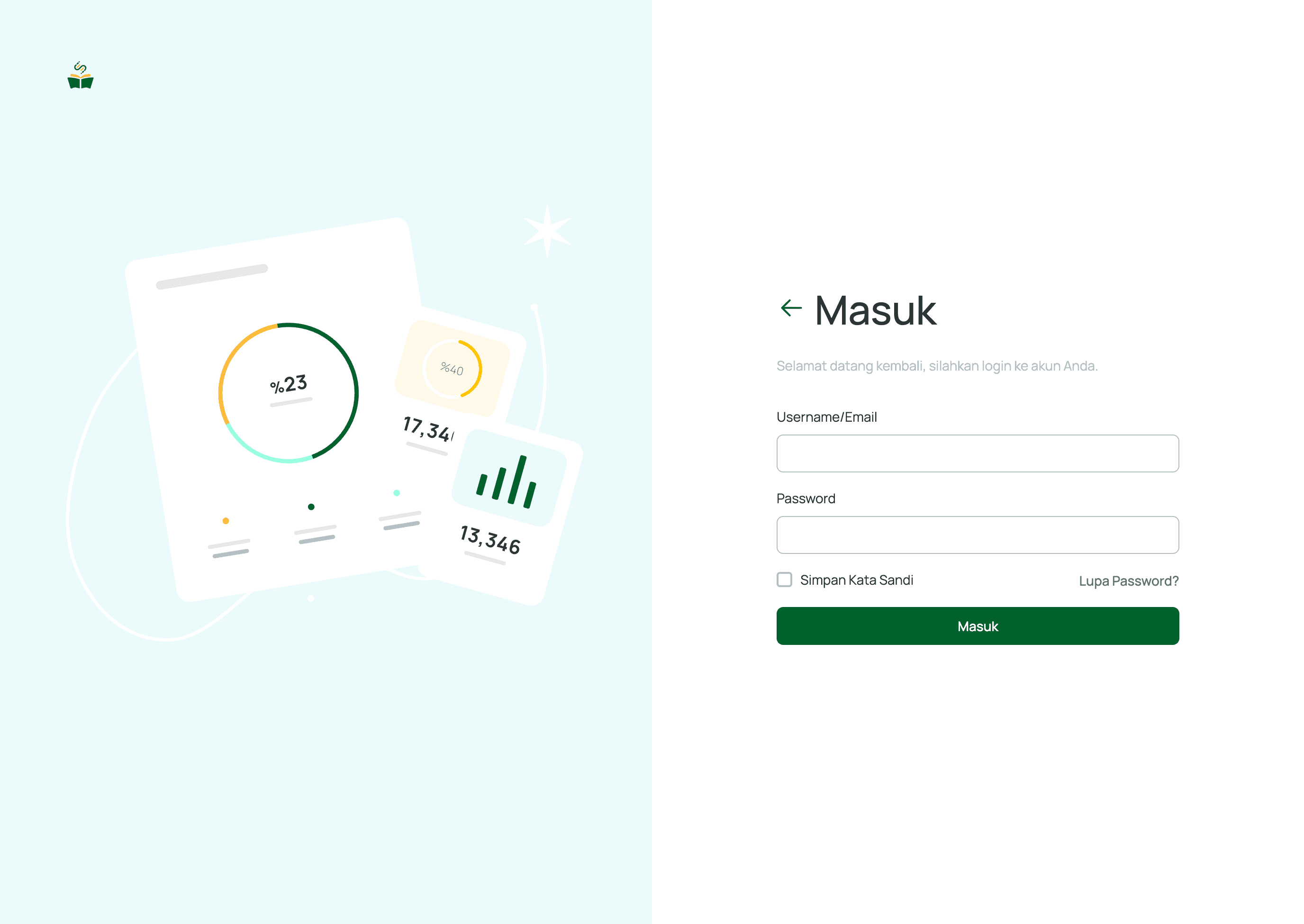 eLearning platform sign-in page